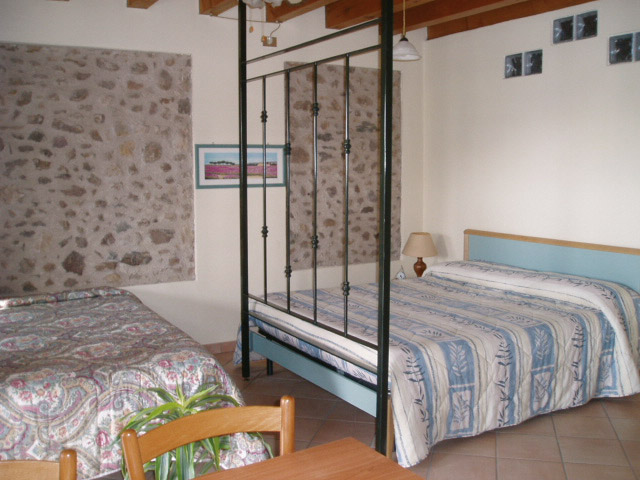 Camera letto agriturismo Lago di Garda
